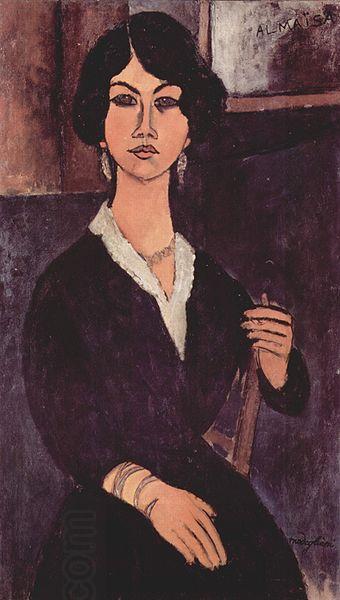 Amedeo Modigliani Sitzende Algerische Almaiisa China oil painting art